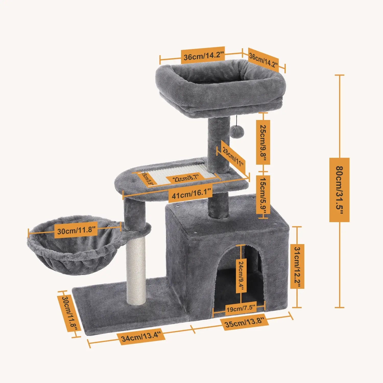 Paw Scratching Tower