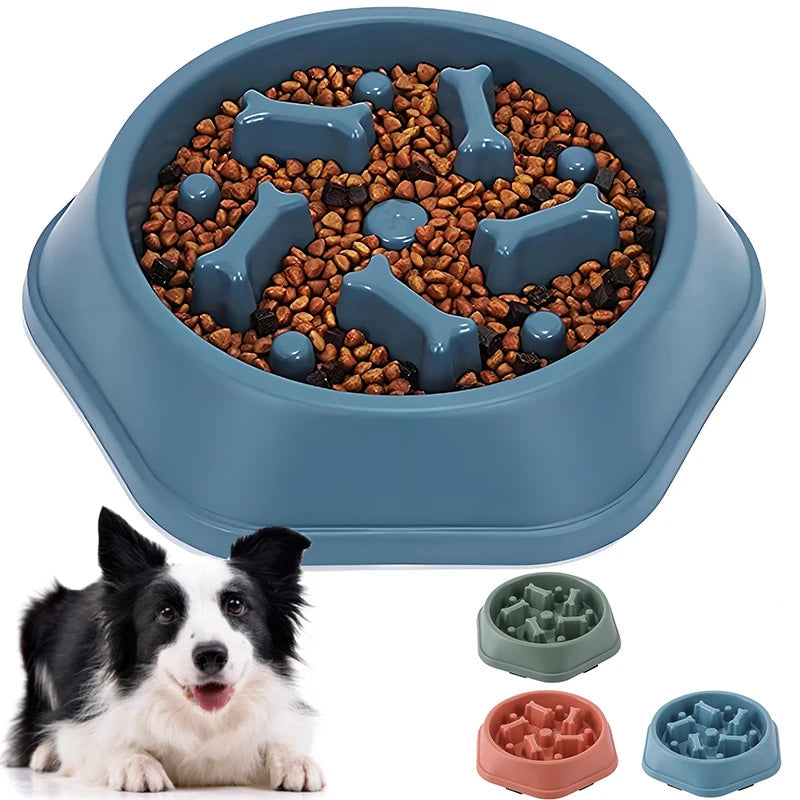 slow feeder dog bowl